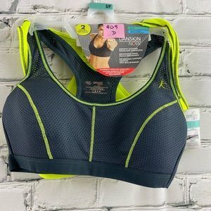 NWT 2 pack danskin now sports bras